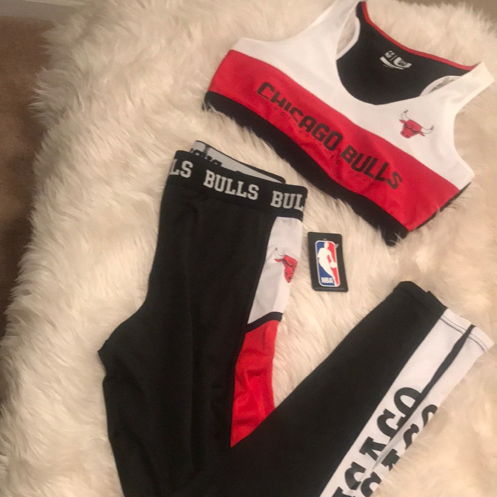 Chicago bulls  workout set Bra & Pants